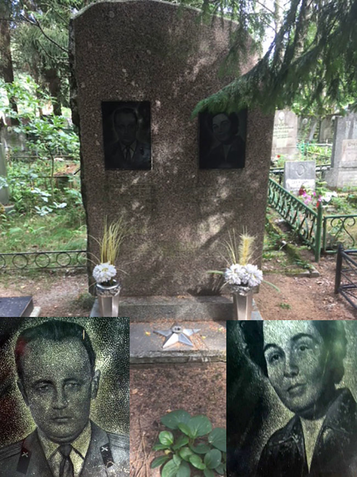 Памятник подполковнику Кирееву Е. В. и его супруге Киреевой Л.П., погибшим в под ангольским г.Ондживой 27 августа 1981 г.